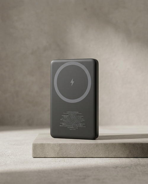 5000mAh Magnetic Wireless Power Bank – Ultra-Thin Fast Charging Portable Battery with Adjustable Stand