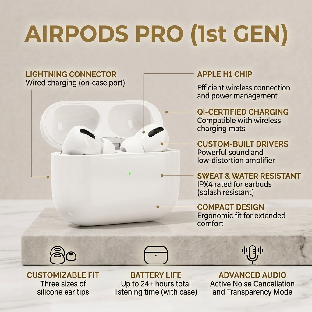 AirPods Pro (1st Gen) – Premium Wireless Earbuds